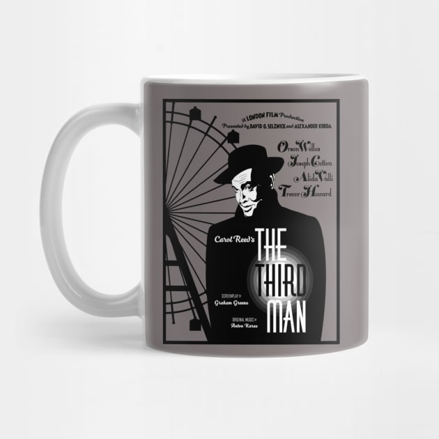 The Third Man Poster (V2) (Orson Welles) by PlaidDesign